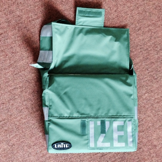 Die Tasche von hinten